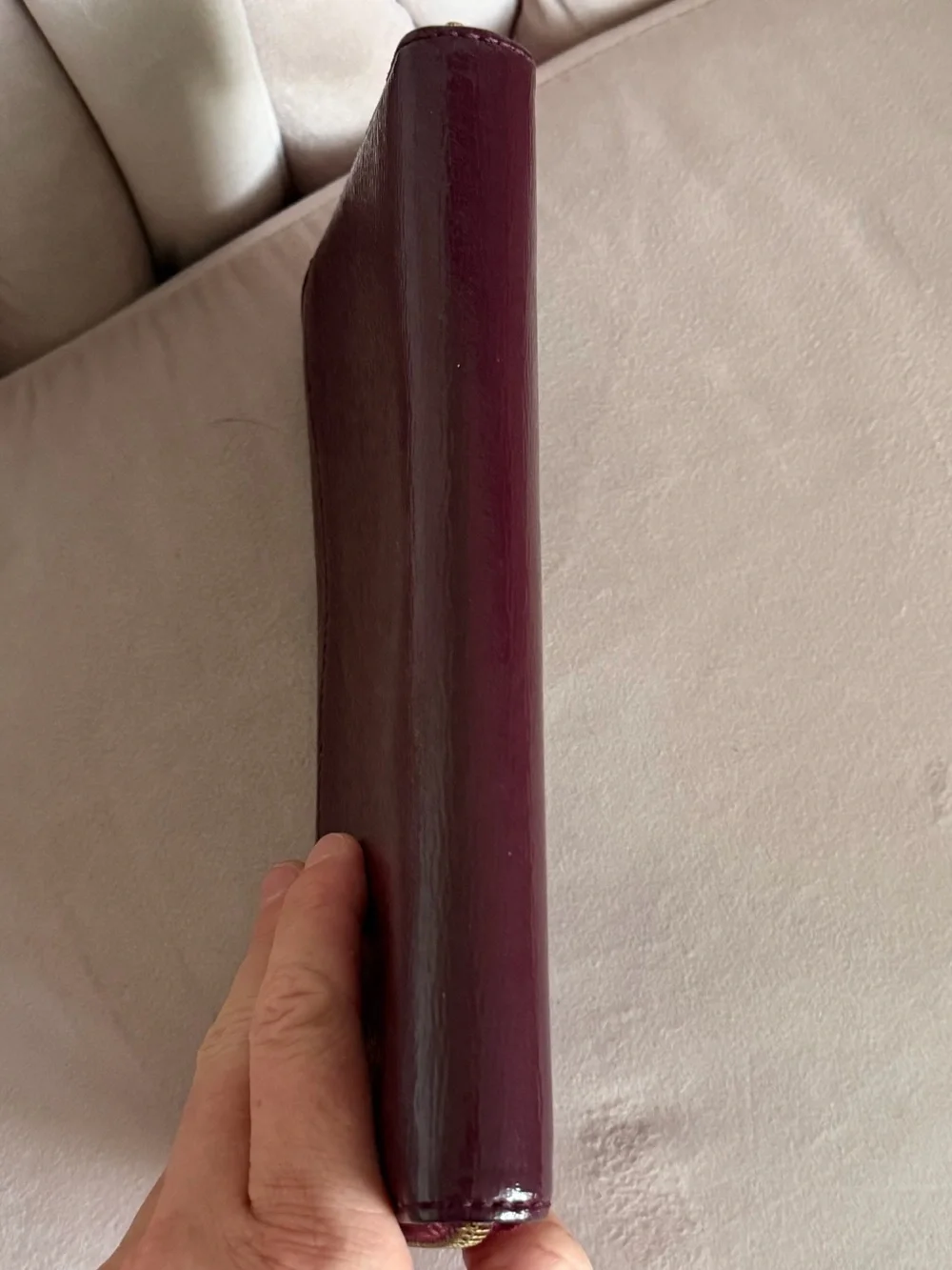 Kate Spade Bixby Place Neda Zip Around Wallet in Burgundy